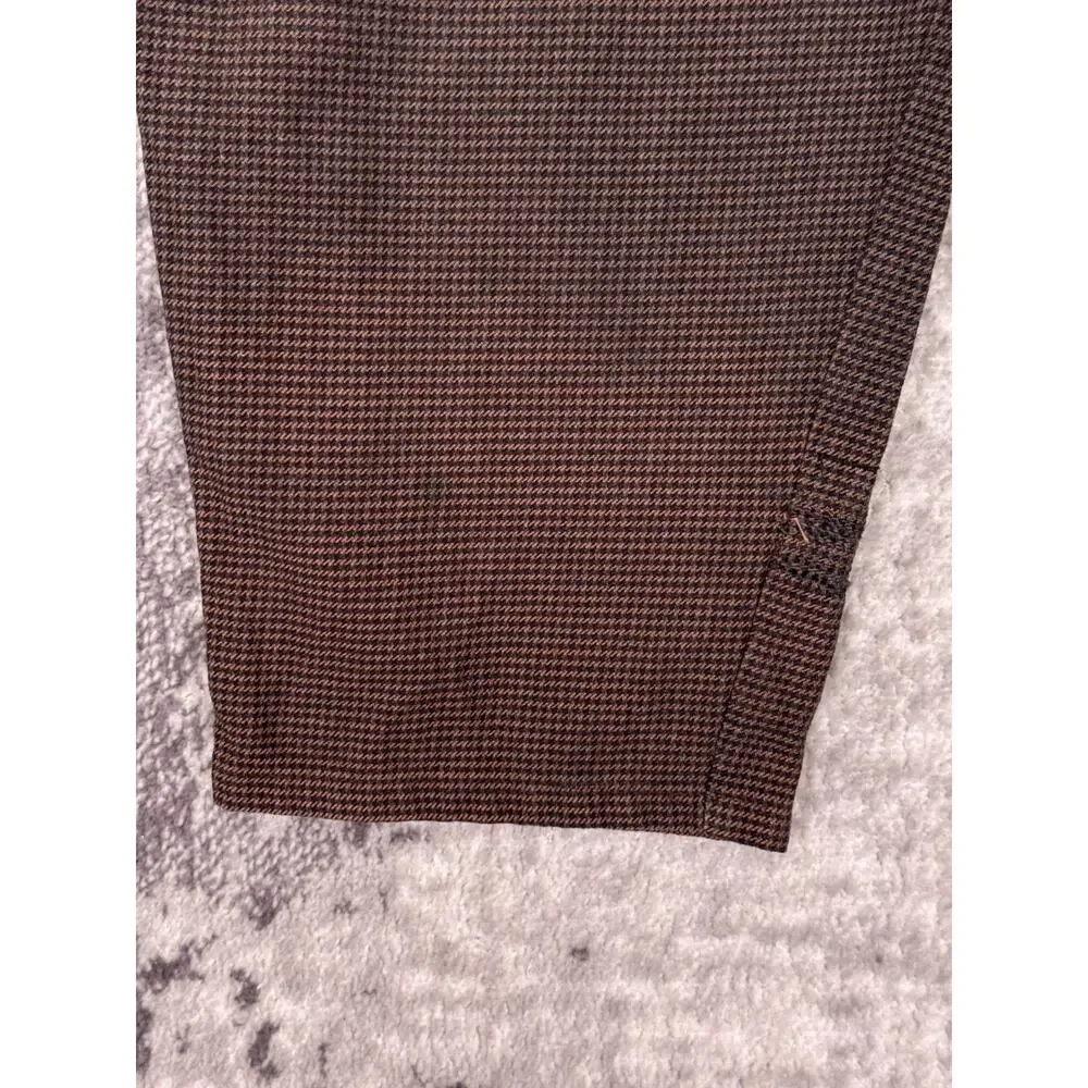 A Kind of Guise Pants 44 / US 30 Mens Cotton Herringbone Pleated *FLAWS*